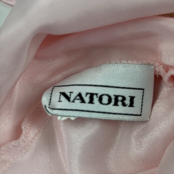 Natori Pink Satin & Lace Nightgown/Slip dress - Picture 6 of 9